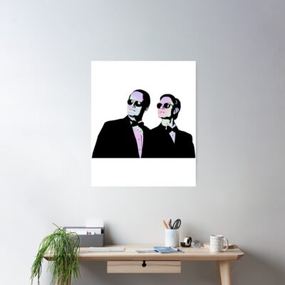 Alternative view of Frasier Print Retro Poster