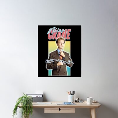 Alternative view of Niles Crane Retro 90S Aesthetic Style Poster