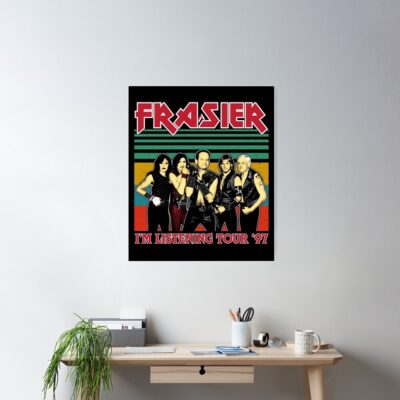 Alternative view of Frasier I'm Listening Tour 97 Vintage Poster