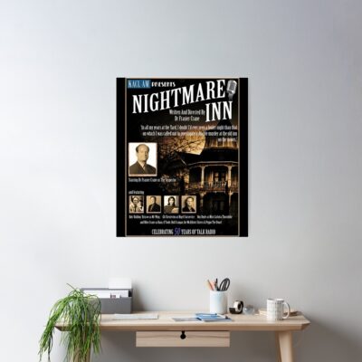 Alternative view of Frasier Crane's  Nightmare Inn Design Poster