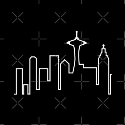 Alternative view of Frasier Seattle Skyline Frasier Tote Bag