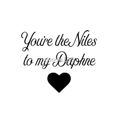 Alternative view of Frasier You Re The Niles To My Daphne Tote Bag