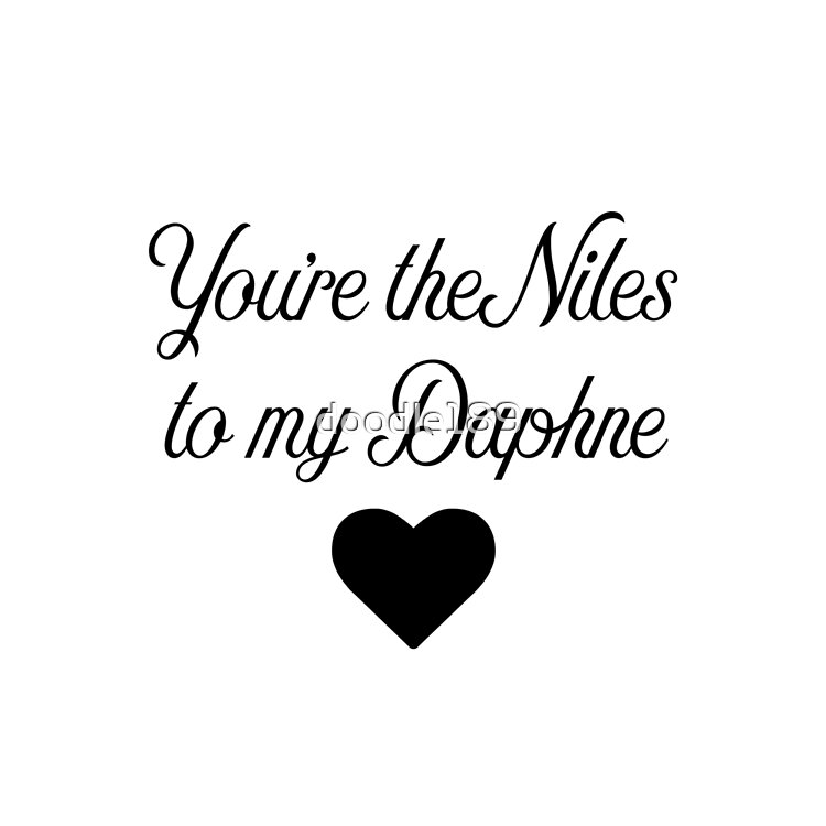 Frasier You Re The Niles To My Daphne Tote Bag - Image 2