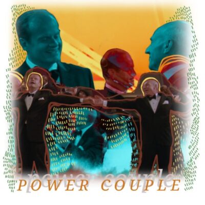 Alternative view of Frasier Power Couple Tote Bag