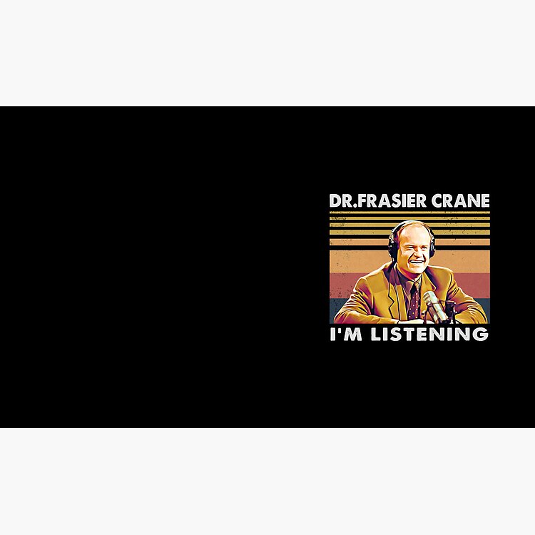 Retro I Am Listening Dr Frasier Mug - Image 2