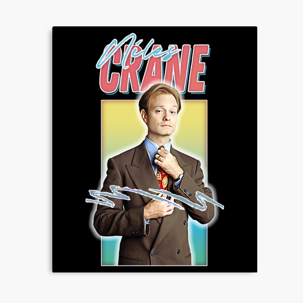 Niles Crane Retro 90S Aesthetic Style Poster