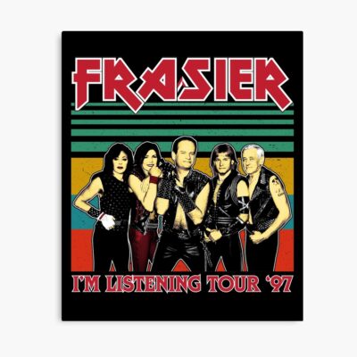 Frasier I'm Listening Tour 97 Vintage Poster