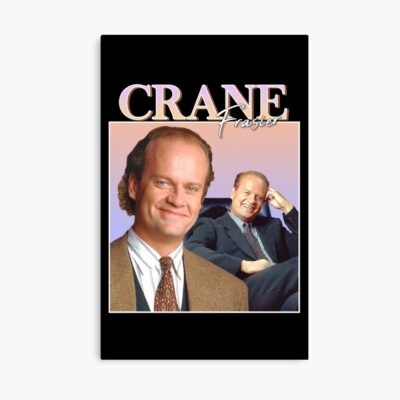 Frasier Crane Vintage Retro Design Poster