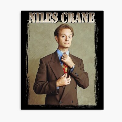 Niles Crane Vintage Retro Gift Fan Poster