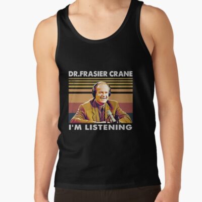 Retro I Am Listening Dr Frasier Tank Top