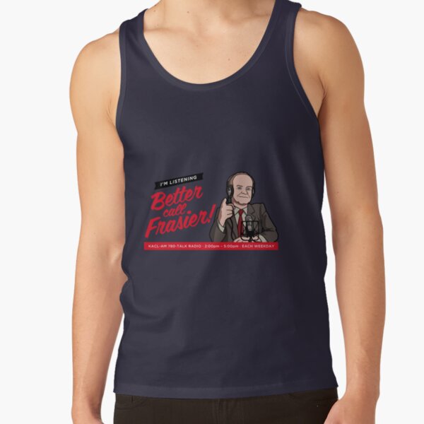 Better Call Frasier Gift Fan Tank Top - Image 5