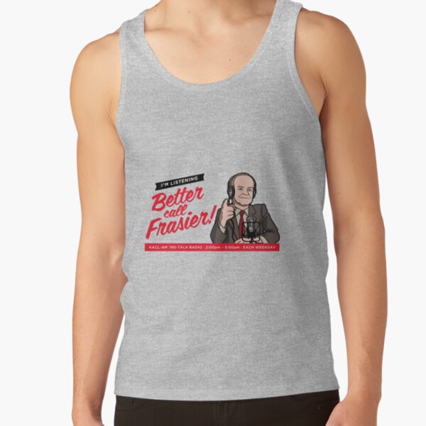Better Call Frasier Gift Fan Tank Top - Image 4