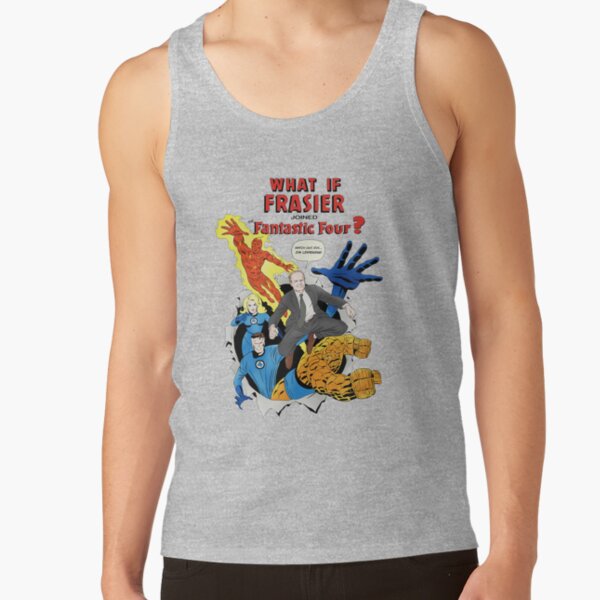 Frasier Fantastic Four 90S Aesthetic Design Tank Top - Image 6