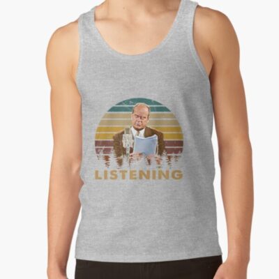 Alternative view of Vintage I Am Listening Dr Frasier Tank Top