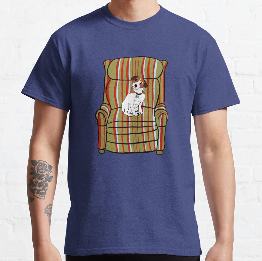 Frasier Eddie And The Chair T-Shirt - Image 4