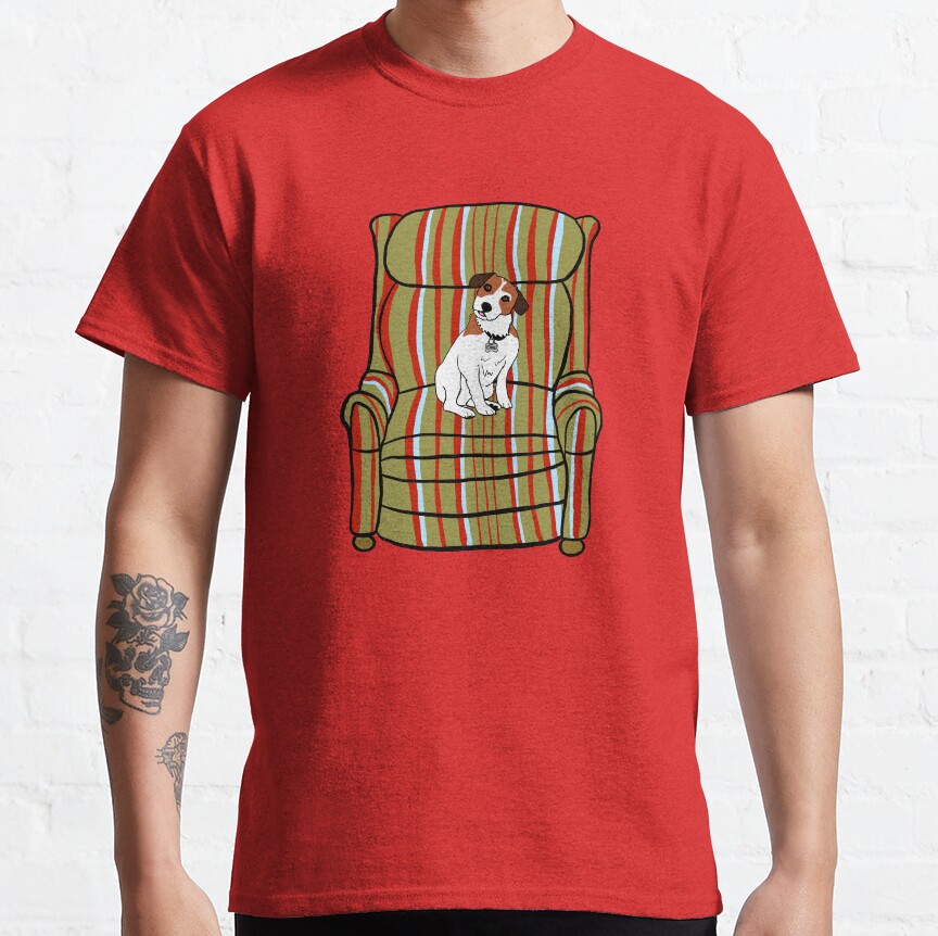 Frasier Eddie And The Chair T-Shirt - Image 2