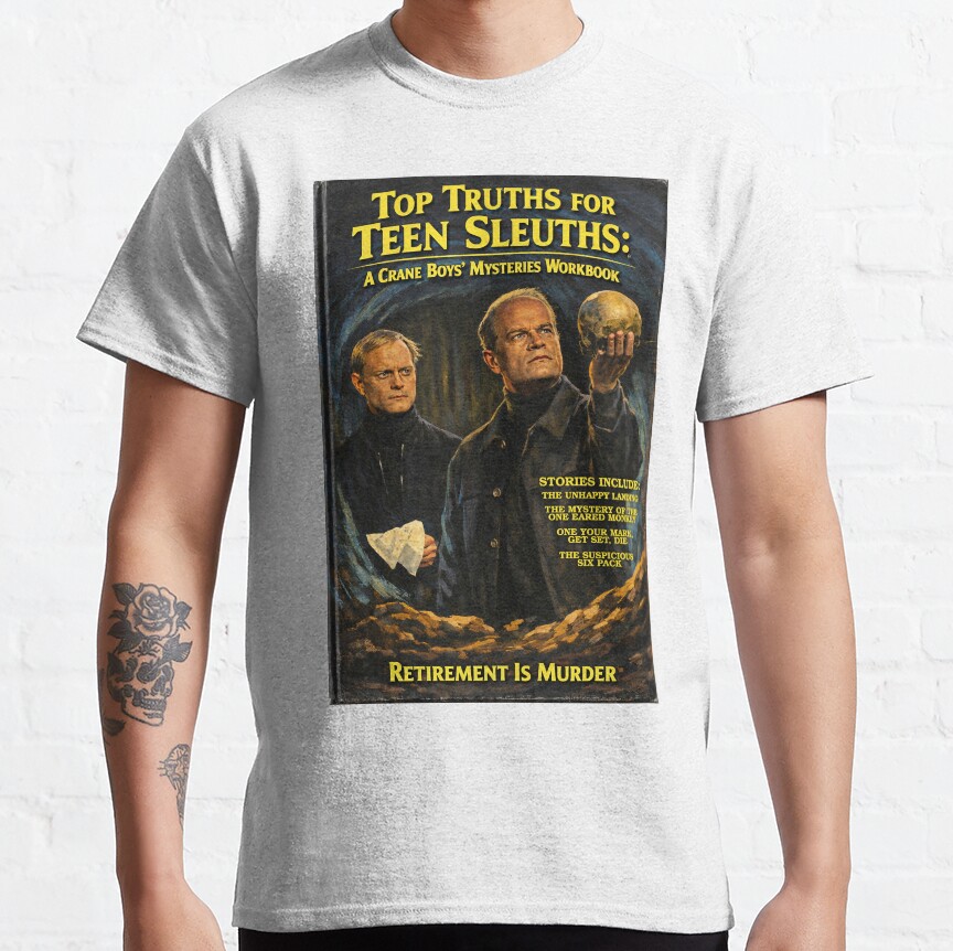 The Crane Boys Mysteries Frasier T-Shirt - Image 4