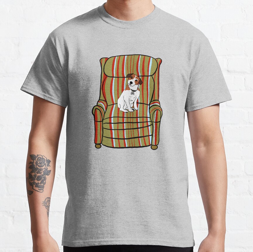 Frasier Eddie And The Chair T-Shirt - Image 7