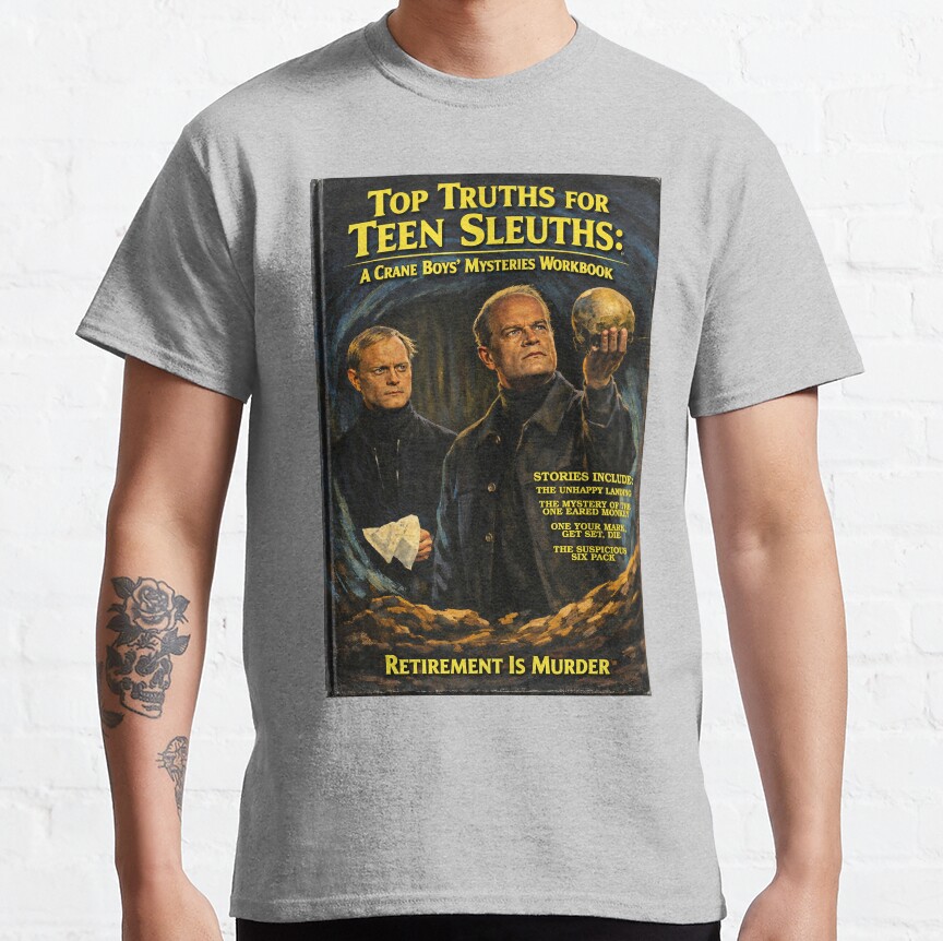 The Crane Boys Mysteries Frasier T-Shirt - Image 2