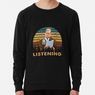 Alternative view of Vintage I Am Listening Dr Frasier Sweatshirt