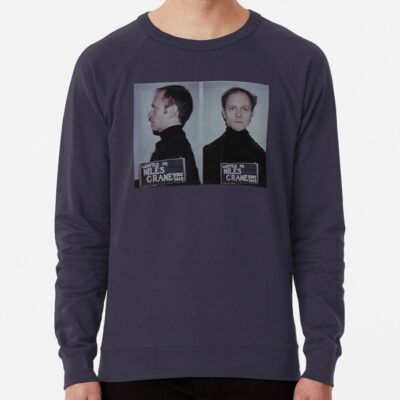 Alternative view of Niles Crane Mugshot Fraiser Sweatshirt