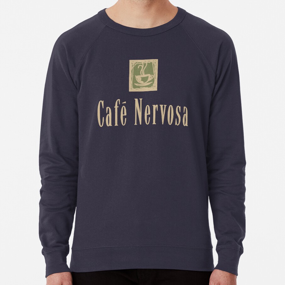 Cafe Nervosa Sign Frasier Seattle Sweatshirt - Image 7