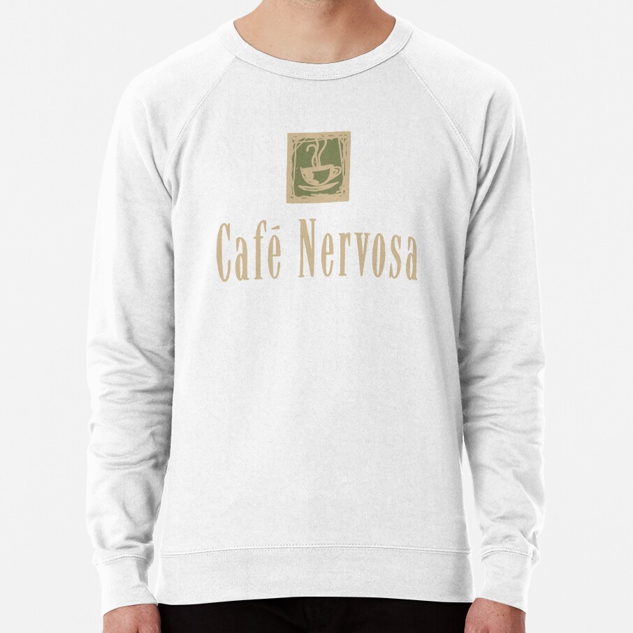 Cafe Nervosa Sign Frasier Seattle Sweatshirt - Image 4