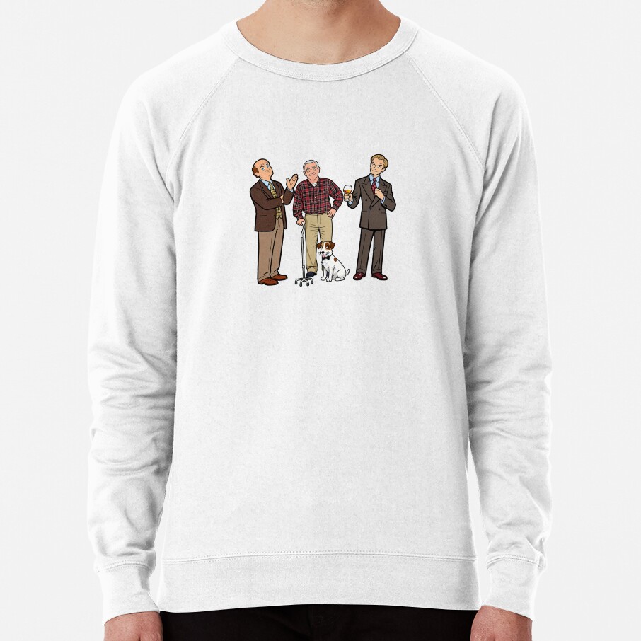 I'm Listening High Brow Seattle Cuties The Family Crane Sweatshirt - Image 5