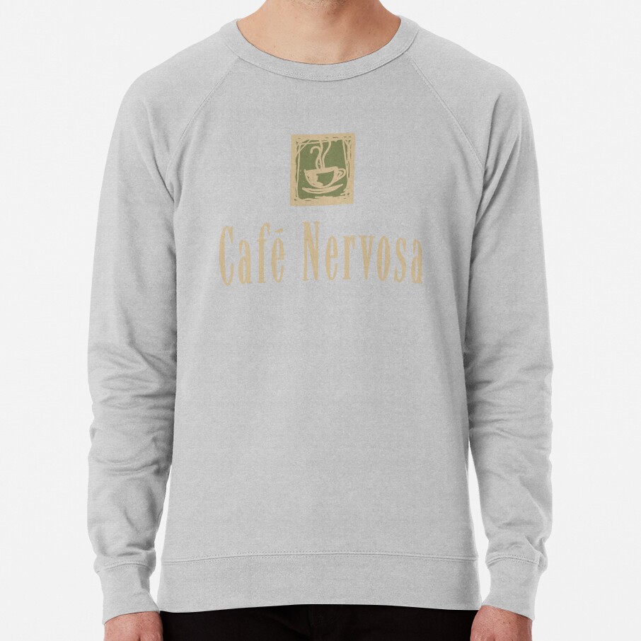 Cafe Nervosa Sign Frasier Seattle Sweatshirt - Image 2