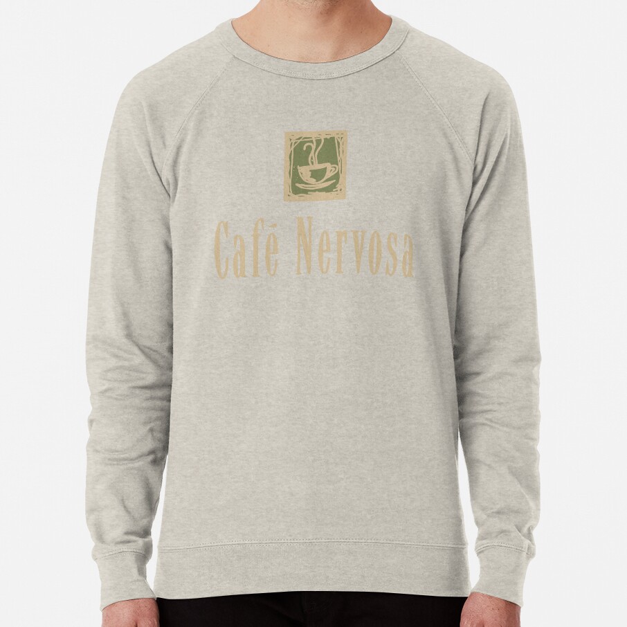 Cafe Nervosa Sign Frasier Seattle Sweatshirt - Image 6