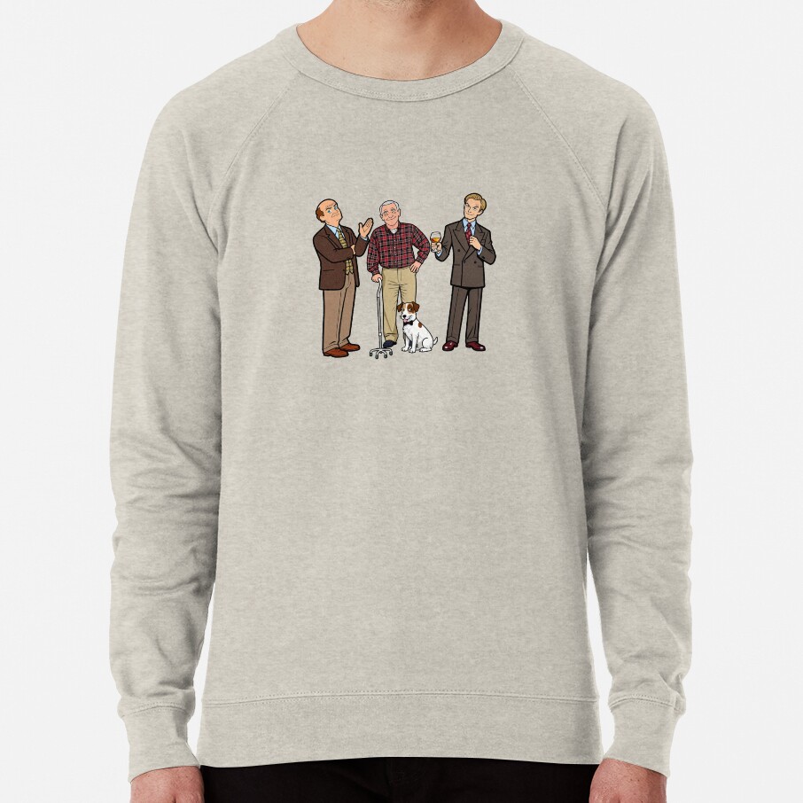 I'm Listening High Brow Seattle Cuties The Family Crane Sweatshirt - Image 6