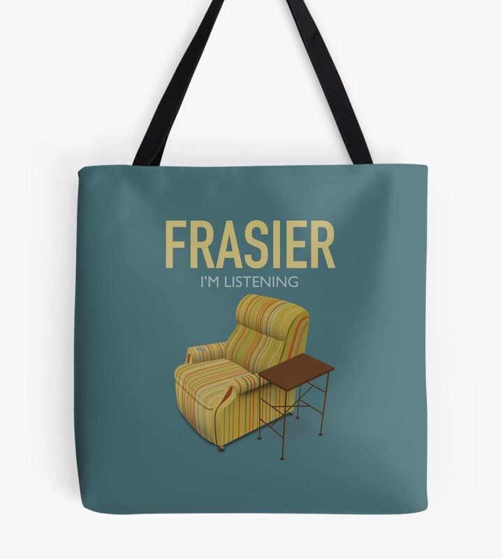 Frasier TV Series Poster Tote Bag