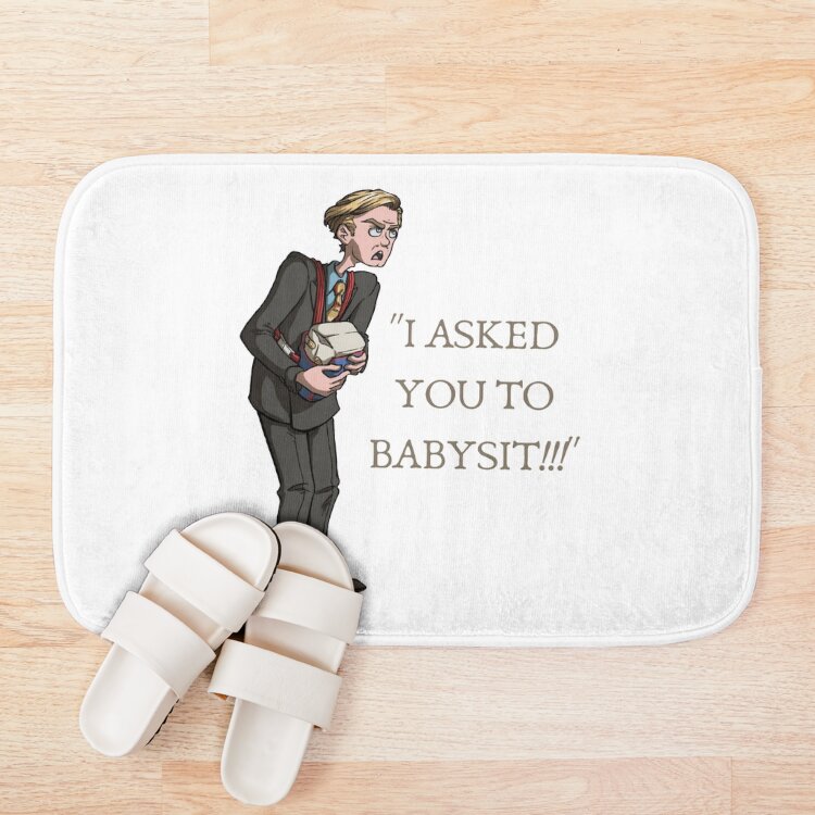 Frasier Fan Art Niles Crane Bath Mat - Image 3