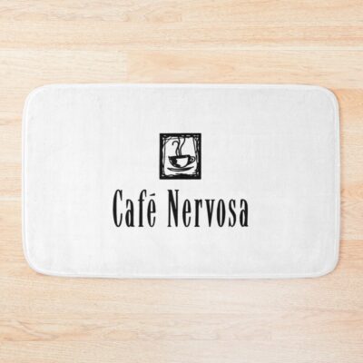Cafe Nervosa Frasier Seattle Bath Mat