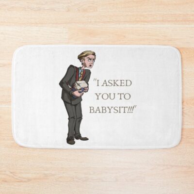 Frasier Fan Art Niles Crane Bath Mat