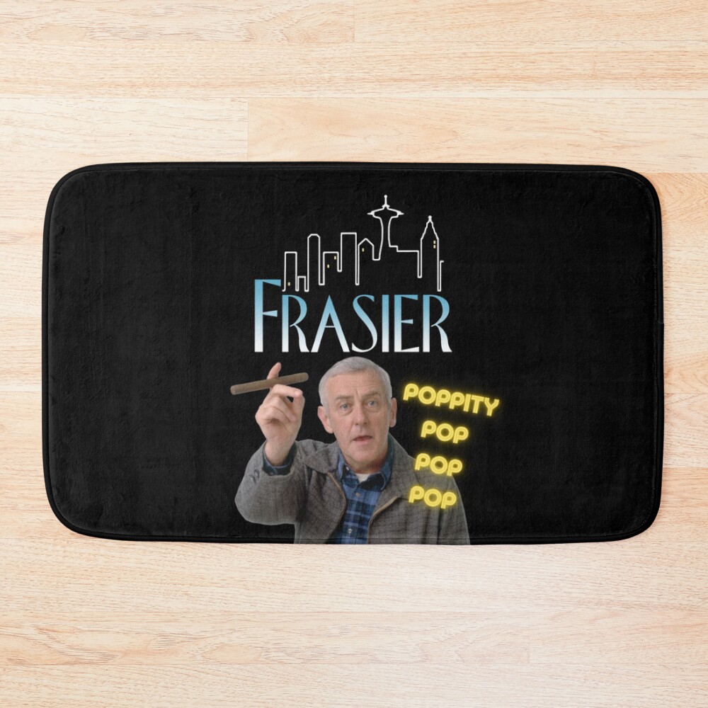 Frasier Martin Crane Poppity Pop Bath Mat
