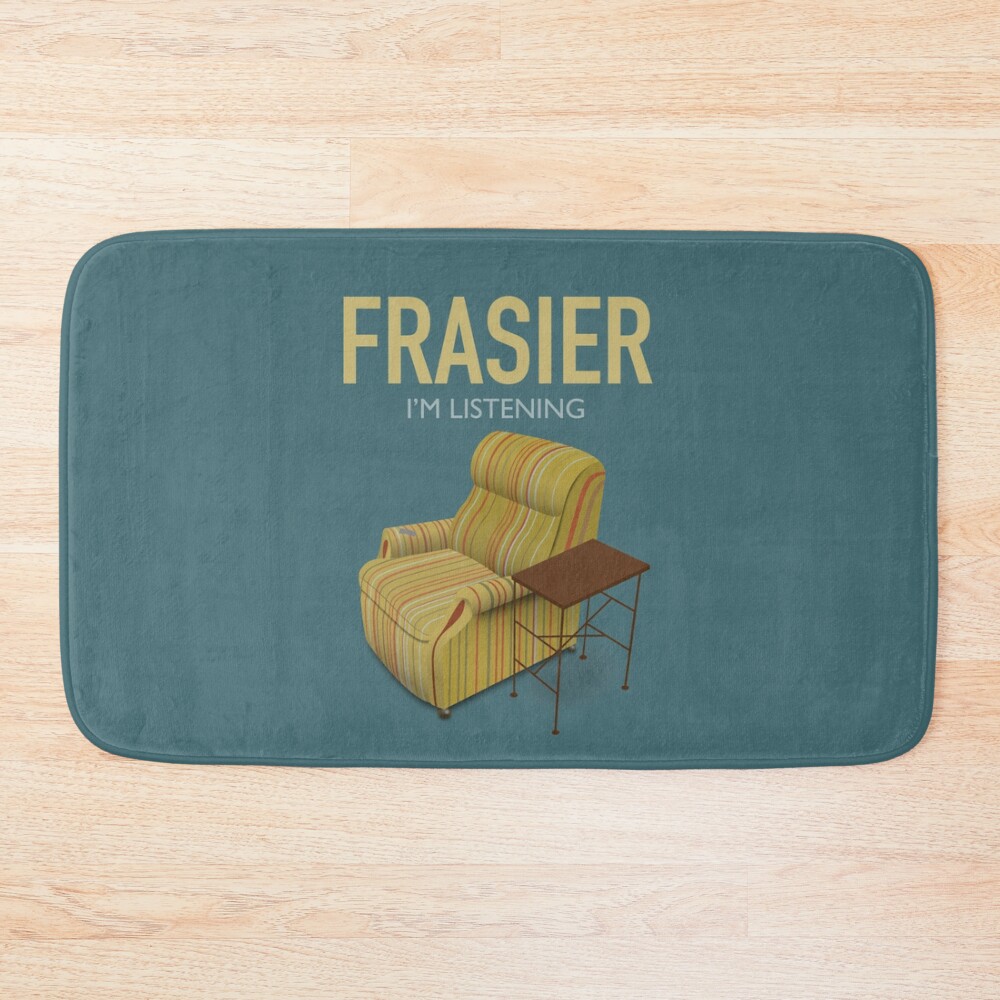 Frasier TV Series Poster Bath Mat