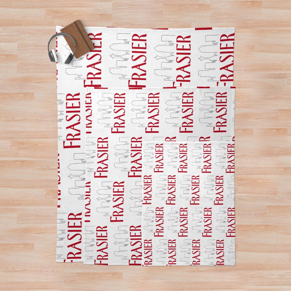 Frasier Crane Frasier Show Kacl Radio Throw Blanket - Image 3