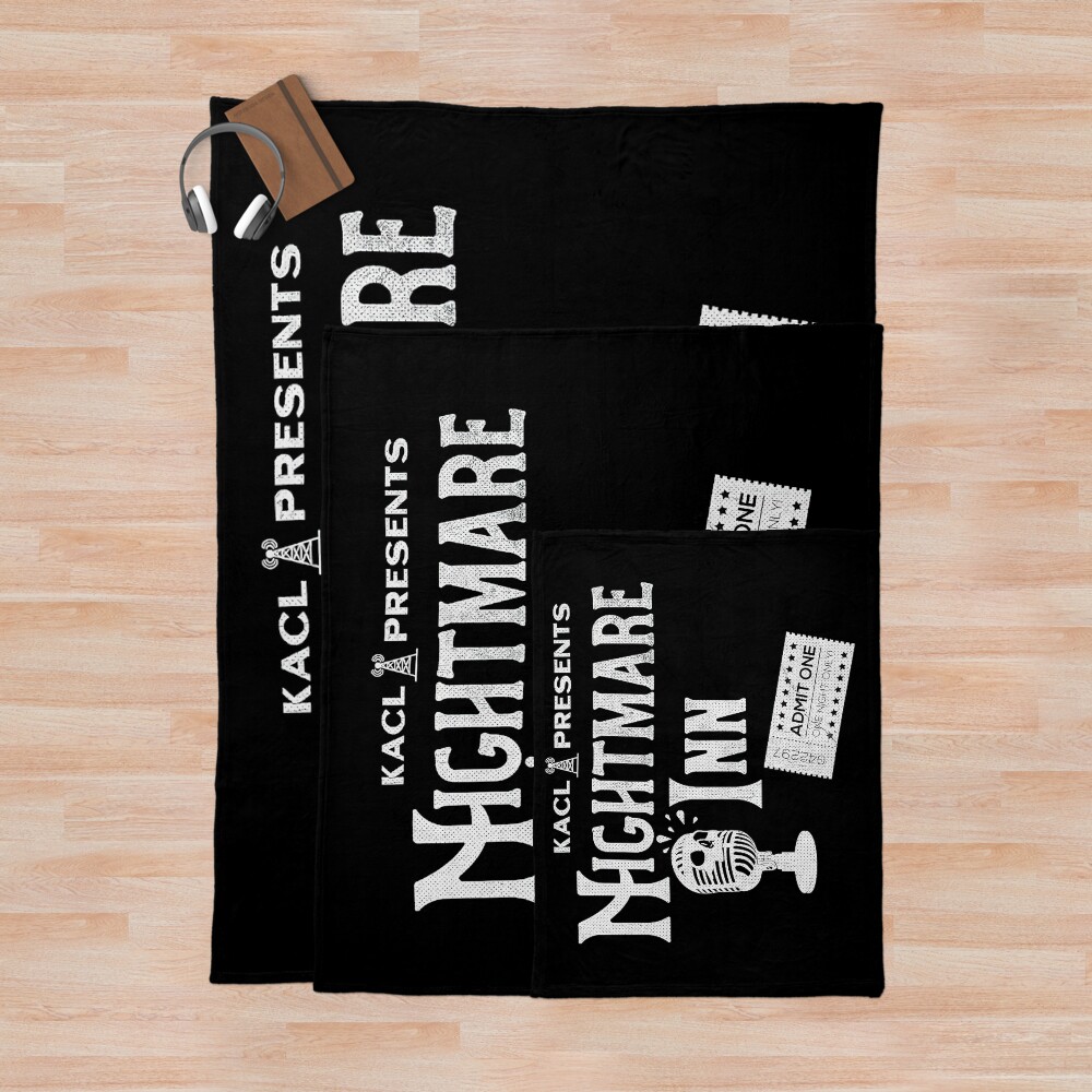 Frasier Nightmare Inn Vintage Version Throw Blanket - Image 3