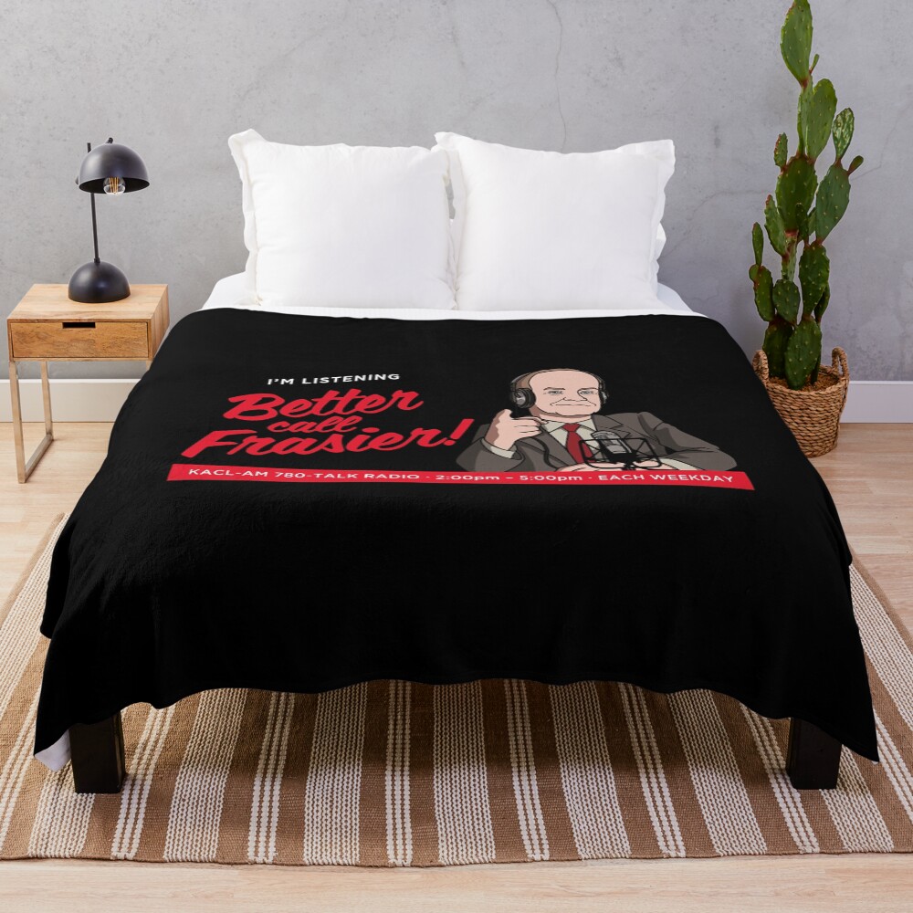 Better Call Frasier Throw Blanket