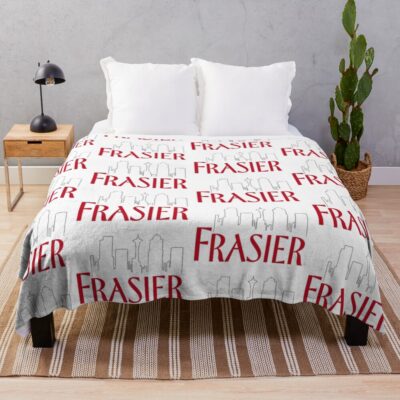 Frasier Crane Frasier Show Kacl Radio Throw Blanket