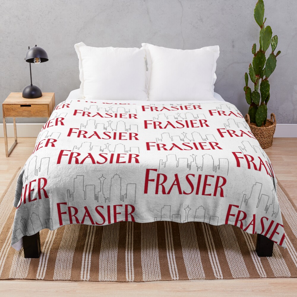 Frasier Crane Frasier Show Kacl Radio Throw Blanket