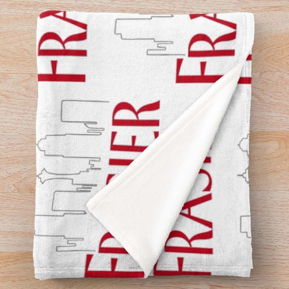 Frasier Crane Frasier Show Kacl Radio Throw Blanket - Image 2