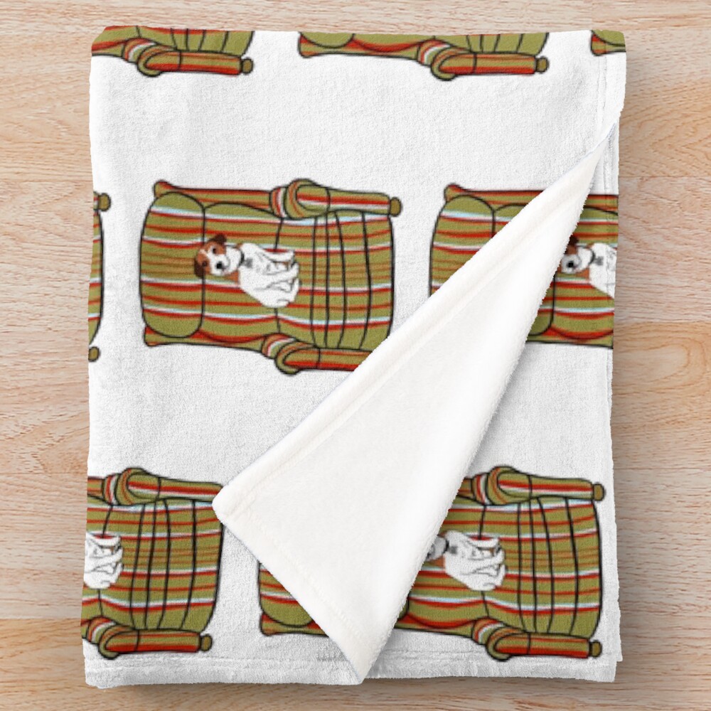 Frasier Eddie And The Chair Throw Blanket - Image 2