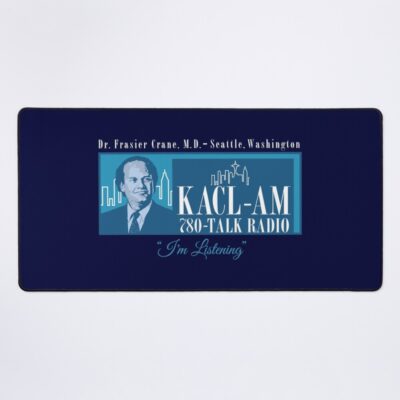 Frasier Crane Kacl Radio Station Mouse Pad