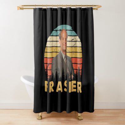 Vintage Frasier Portrait Shower Curtain