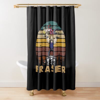 Vintage I Am Listening Dr Frasier Shower Curtain