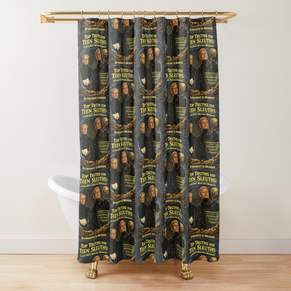 The Crane Boys Mysteries Frasier Shower Curtain