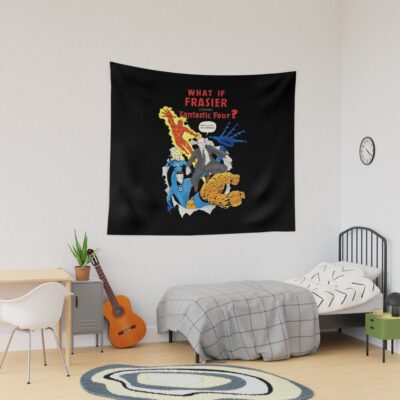 Frasier Fantastic Four 90S Aesthetic Design Tapestry